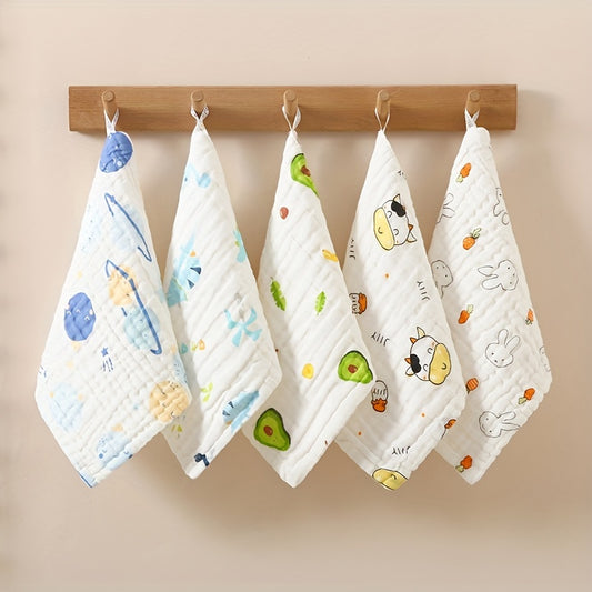6-Layer Gauze Bib Baby Towel Small Towel