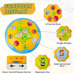 CATNA BUTY Baby Musical Play Gym with Ocean Projector Lights ABS Material