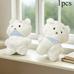 Soft Plush Bear with Scarf Animal Plush Toy - Ideal Gift for Birthdays