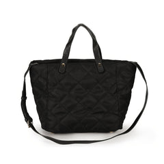 Quilted Tote Bag Nylon Shoulder Bag Women's Casual Handbag
