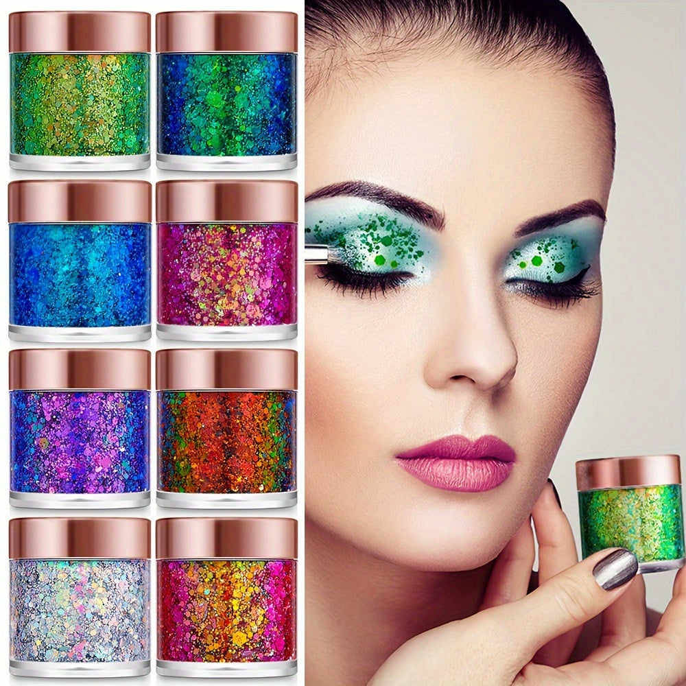 Chameleon Gel Glitter Powder Multicolor Sequins Makeup Eye Shadow