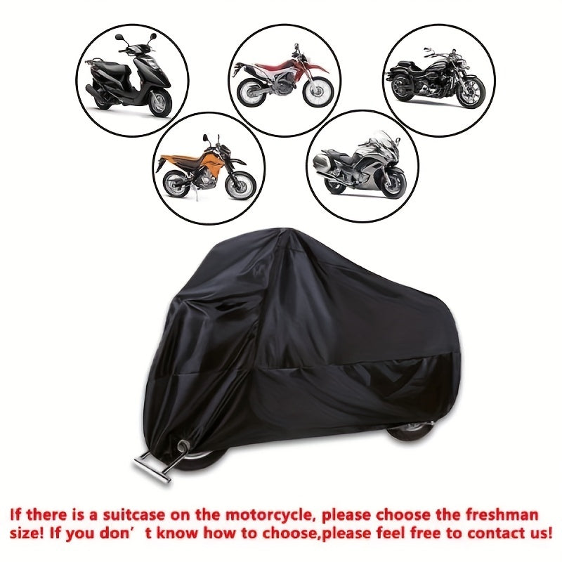 Oxford Cloth Motorcycle Cover Weather Waterproof Outdoor Protection
