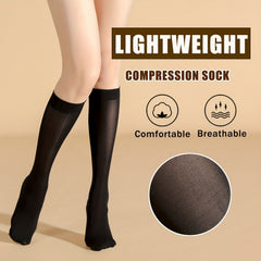 Breathable All-match Knee High Socks for Women