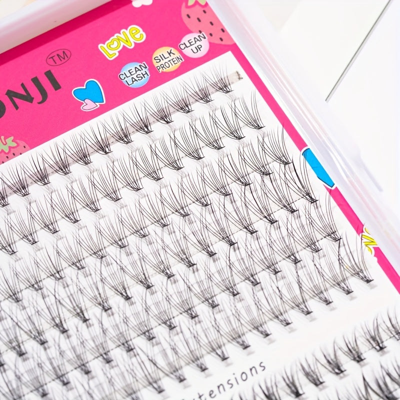 Mixed Lash Clusters 320 Mini Lightweight Clusters Individual Lashes Wispy Soft