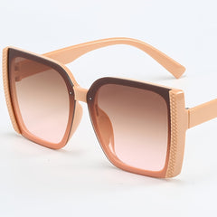 Large Square Sunglasses For Women Men Gradient UV400