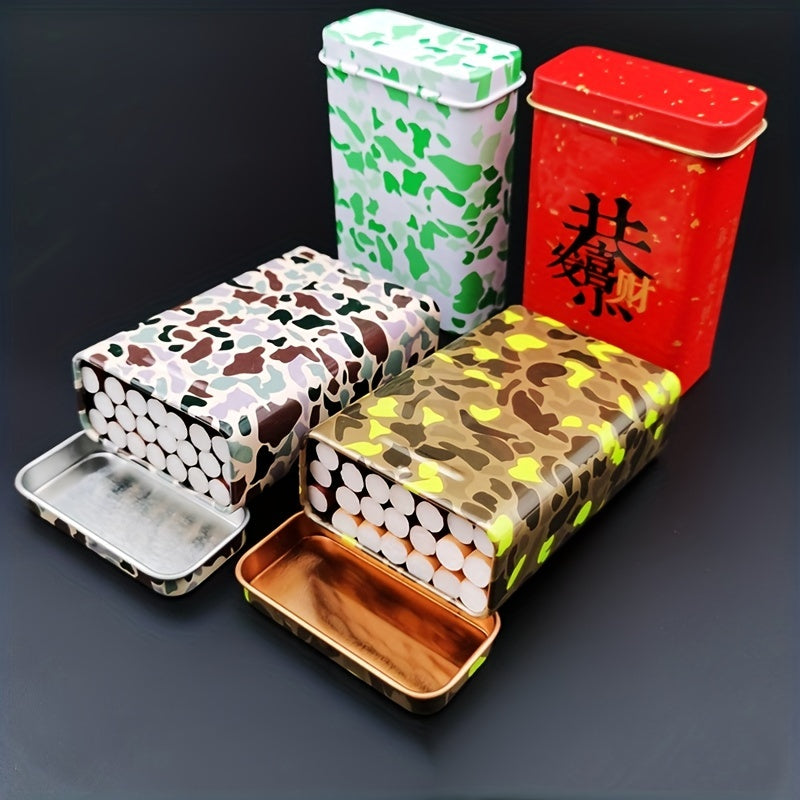 Creative Square Cigarette Box Holder Container for Men