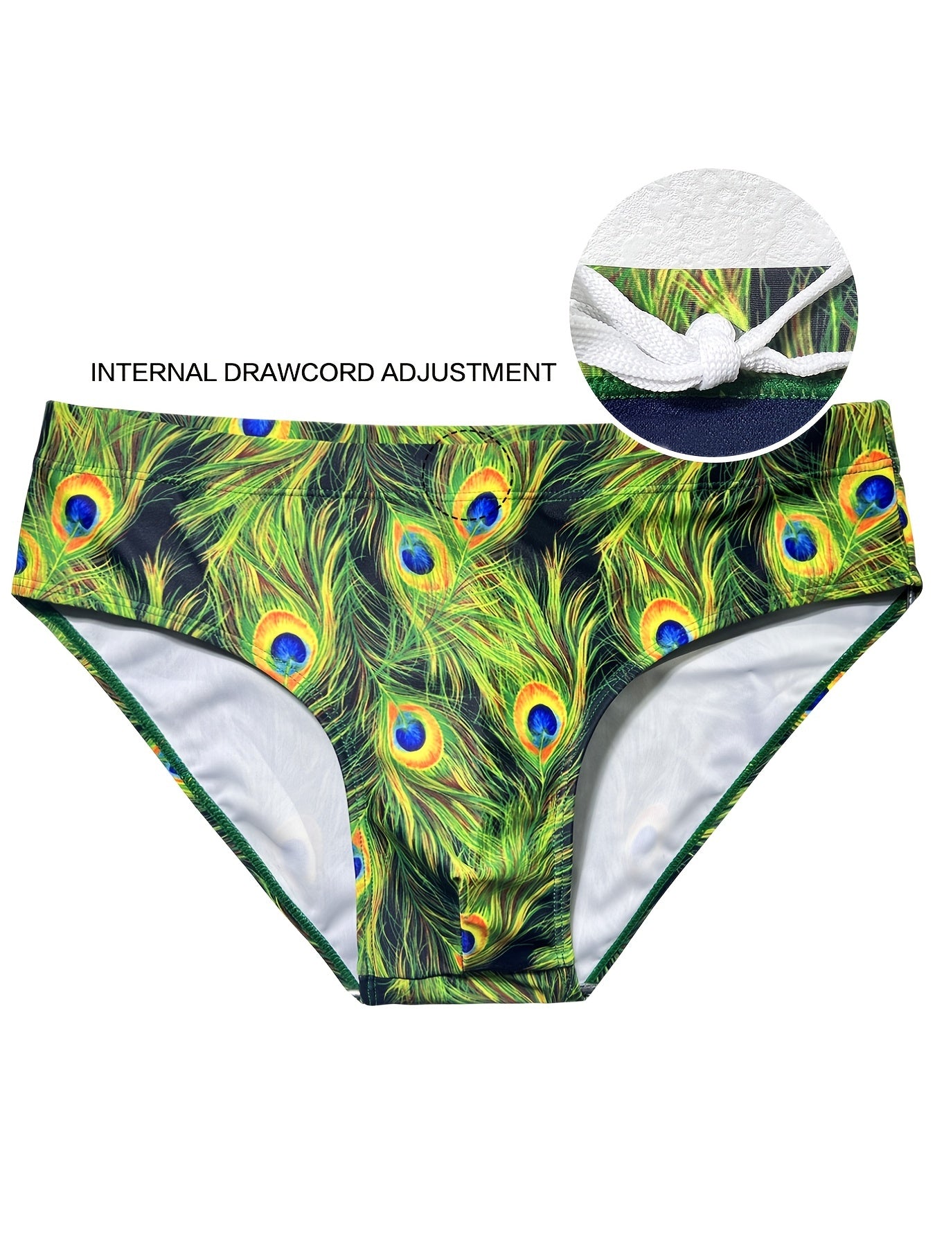 Men's Triangle Racing Swim Trunks Large Size Fast Dry