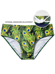 Men's Triangle Racing Swim Trunks Large Size Fast Dry