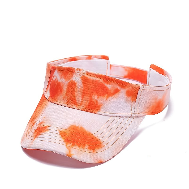 Adjustable Tie Dye Sun Shade Hat for Outdoor