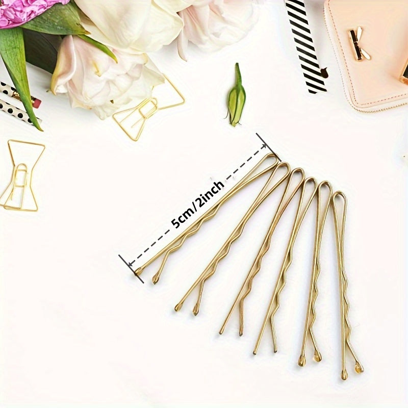 120pcs Bobby Pins Hair Clips Hairpins Hair Accessories for Styling