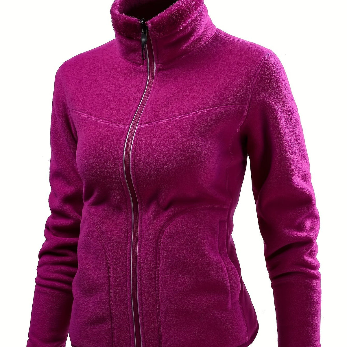 Double Sided Fleece Anti-Static Warm Jacket Women's Sportswear