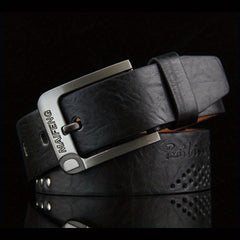 Oval Rivet Belt Vintage Versatile Belt For Men