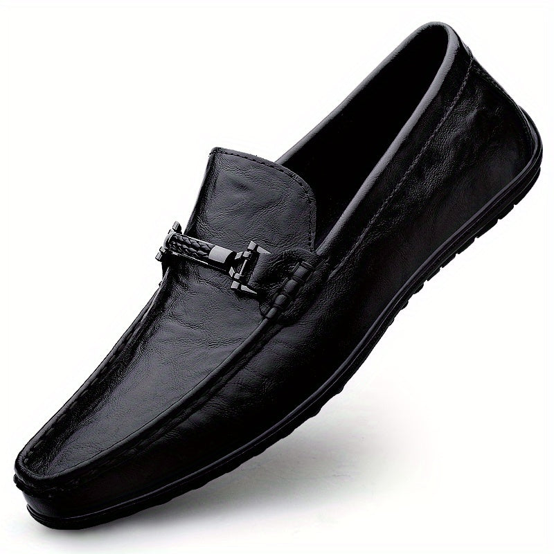 Men's Moc Toe Loafers Non-Slip Shoes