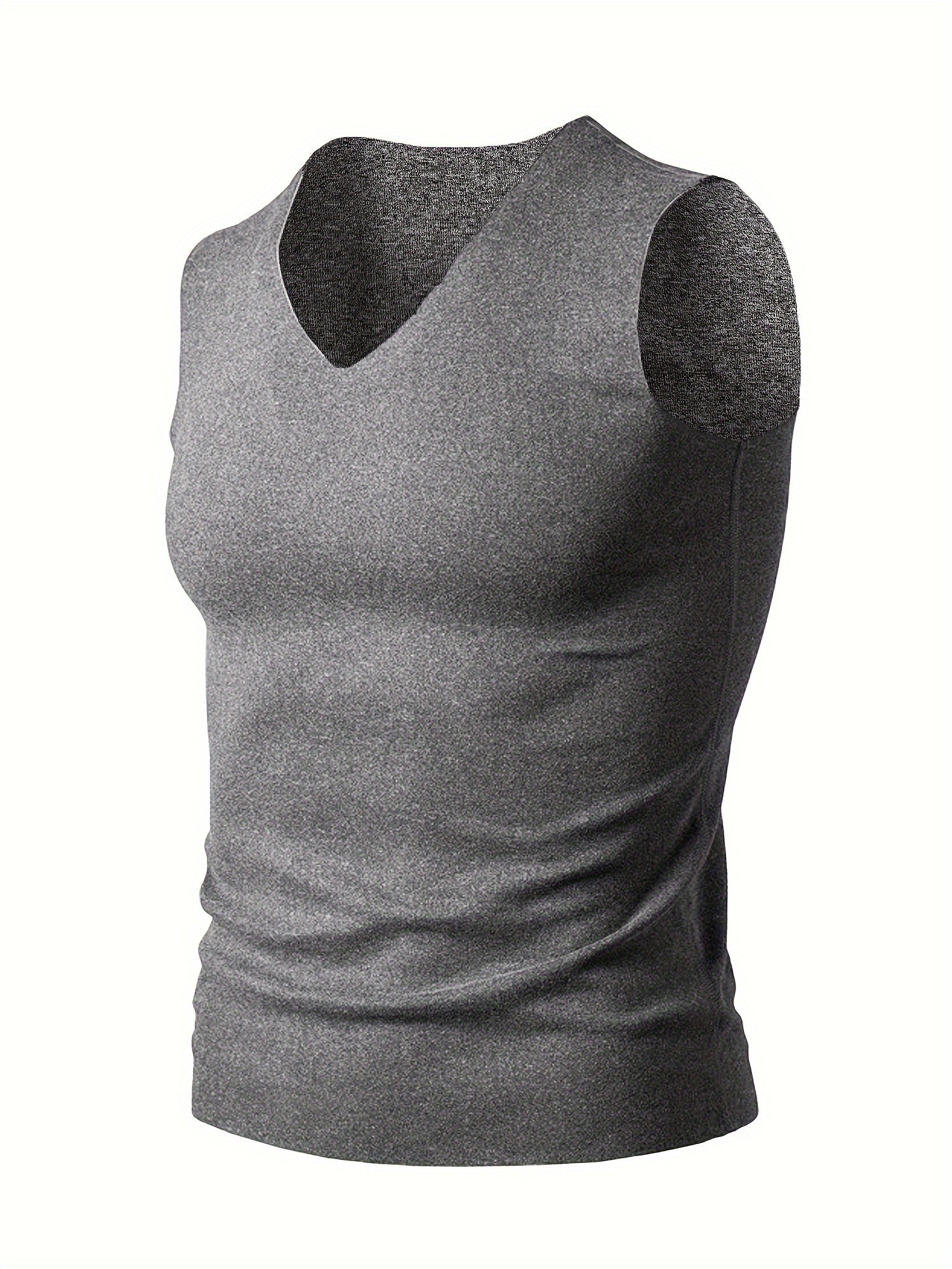 Men's Thickened Warm Underwear High Elastic Sleeveless Top