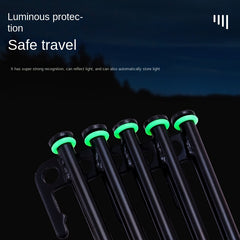 Glow in the Dark Silicone Ring Nail for Camping