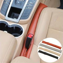 1pc Car Seat Gap Filler Soft Leather Leak Pads Car Accessories