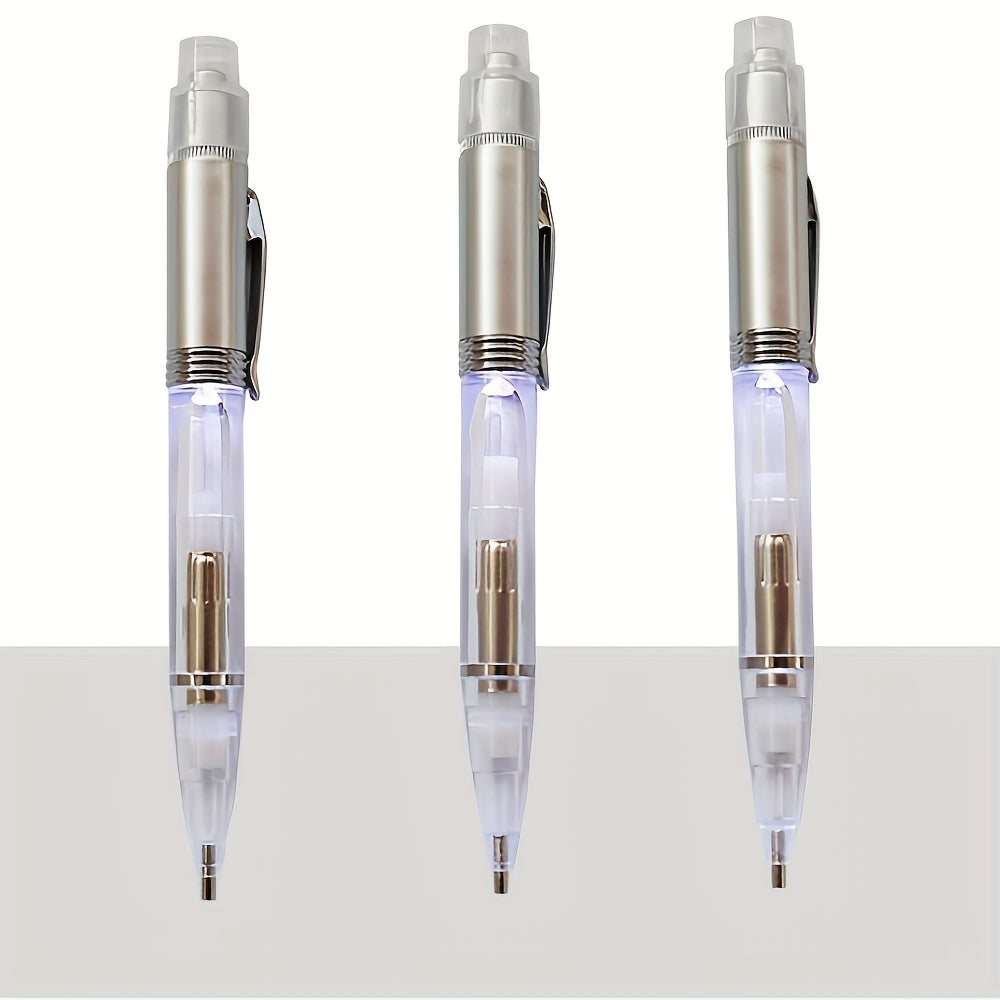 DIY Diamond Painting Pen With Led Light Embroidery Tool