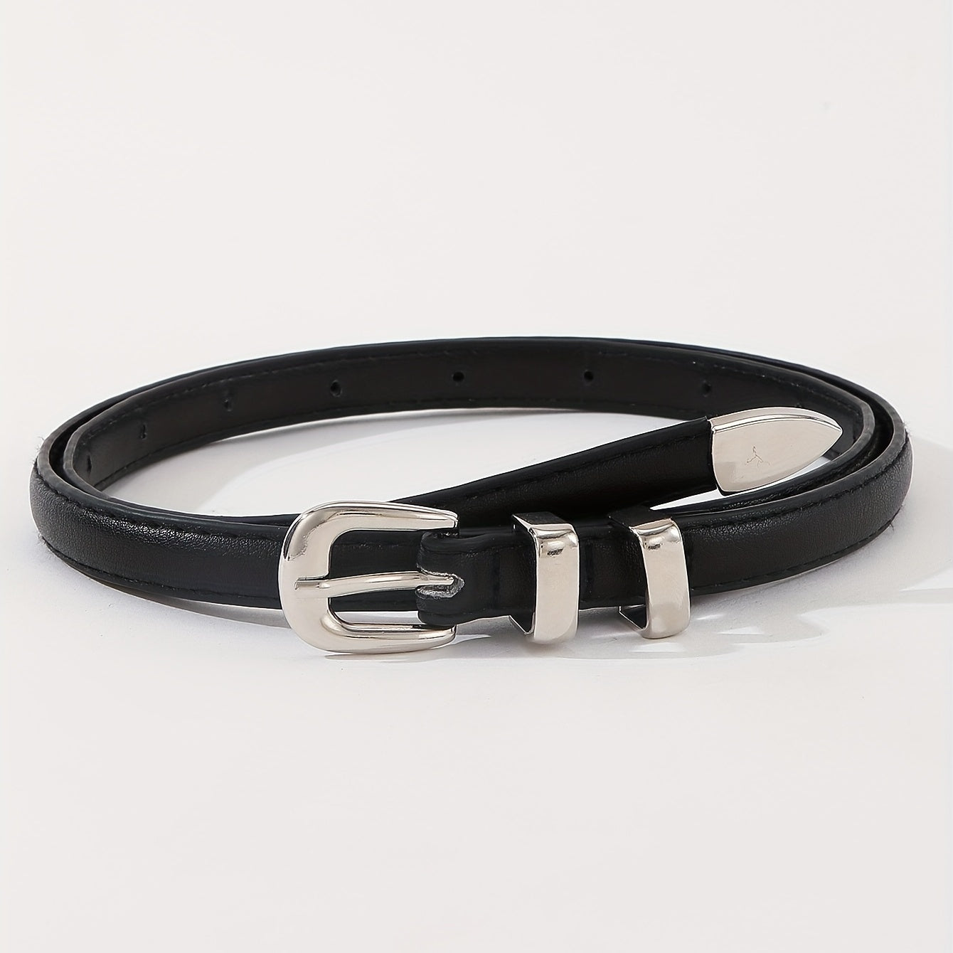 Stylish PU Belt Classic Jeans Pants Waist Belt Girdle For Women