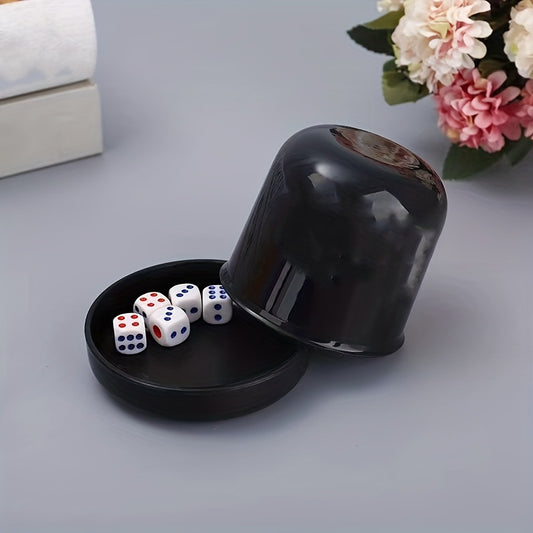 Plastic Dot Dice Cup Set for Bar & KTV Games