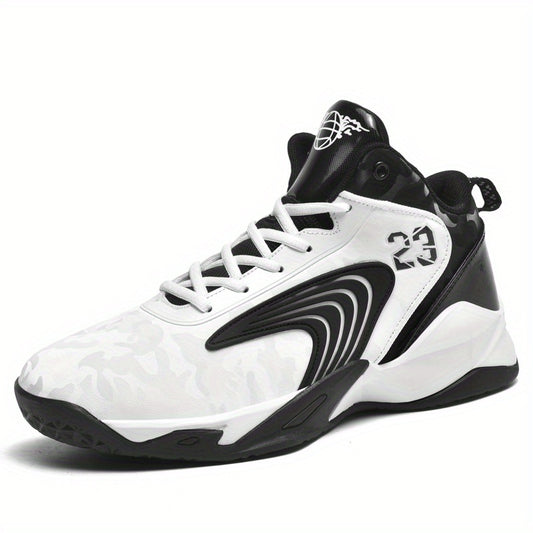 Men's Lace Up Basketball Sneakers - Assorted Colors