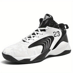 Men's Lace Up Basketball Sneakers - Assorted Colors