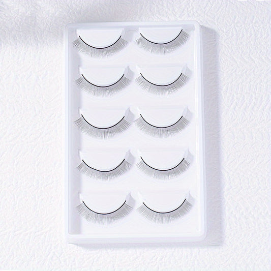 Practice Lashes For Eyelash Extensions - 5 Pairs