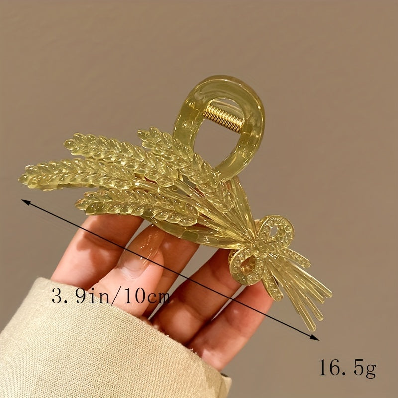 Barley Hair Claw Back Head Hair Undo Summer Shark Claw Headwear
