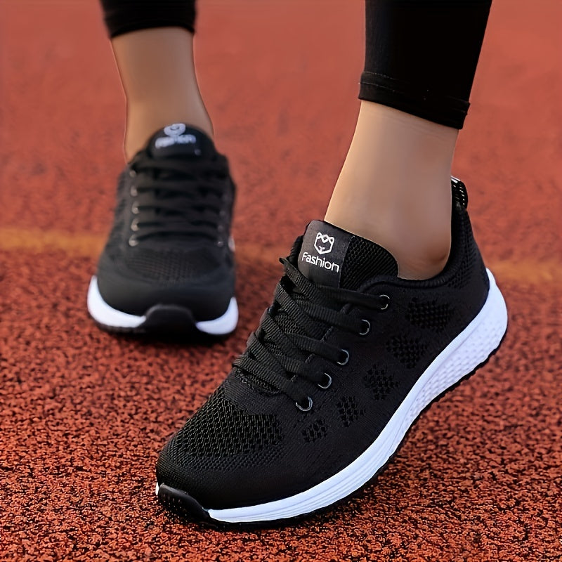 Women's Lightweight Lace Up Casual Sneakers