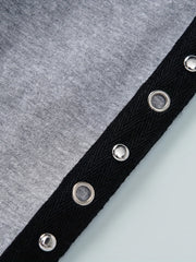 Girls' Stylish Side Taping Elastic Waist Sports Casual Sweatpants