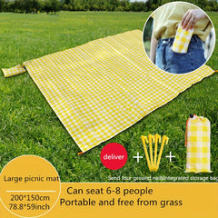 Portable Beach Camping Mat - Comfort & Protection Anywhere