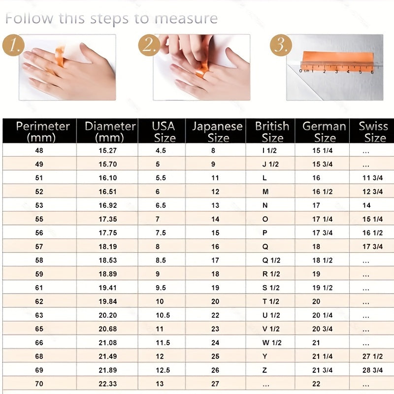 Colorful Rhinestones Women's Ring 925 Silver Plated Boho Style Hand Jewelry