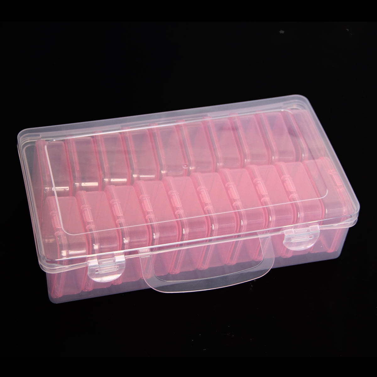 Colorful 20 Grids 6 Colors Jewelry Storage Box