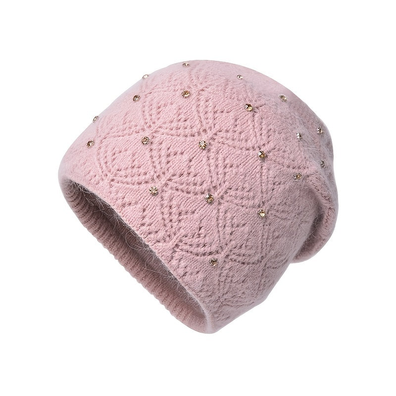 Knitted Winter Beanie Hat for Women