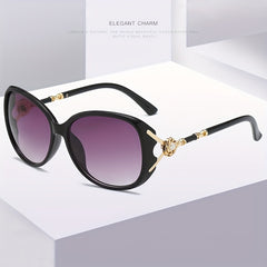 Men's Metal Cat Eye Sunglasses UV Protection Shade Sunglasses