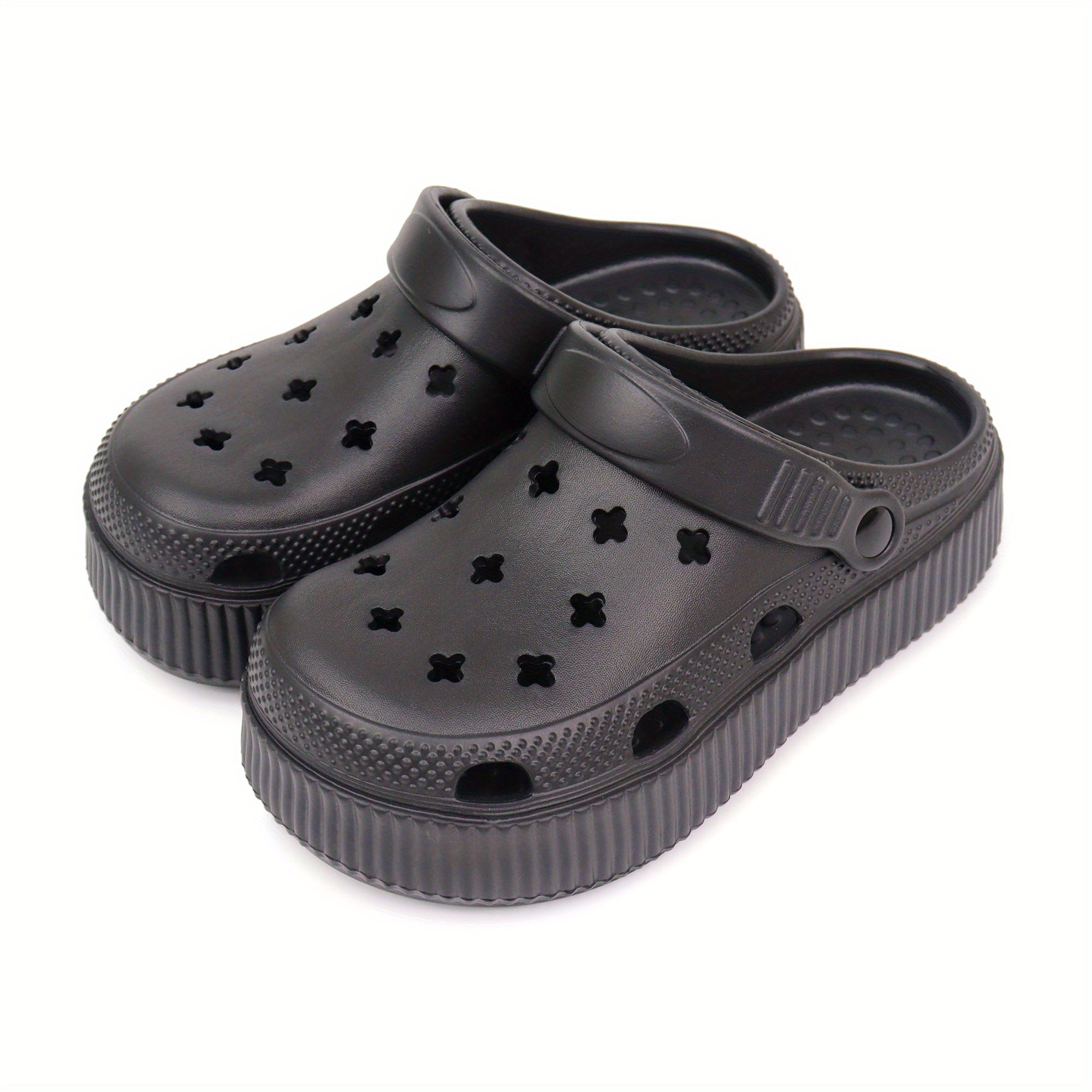 Women's Solid Clogs Casual Lightweight Garden Shoes