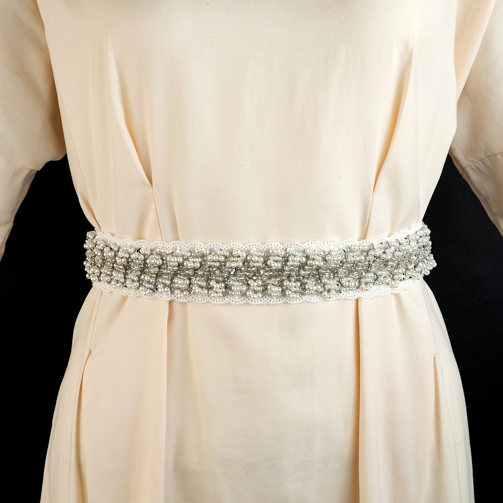 Floral Hollow Wedding Bridal Dress Waistband