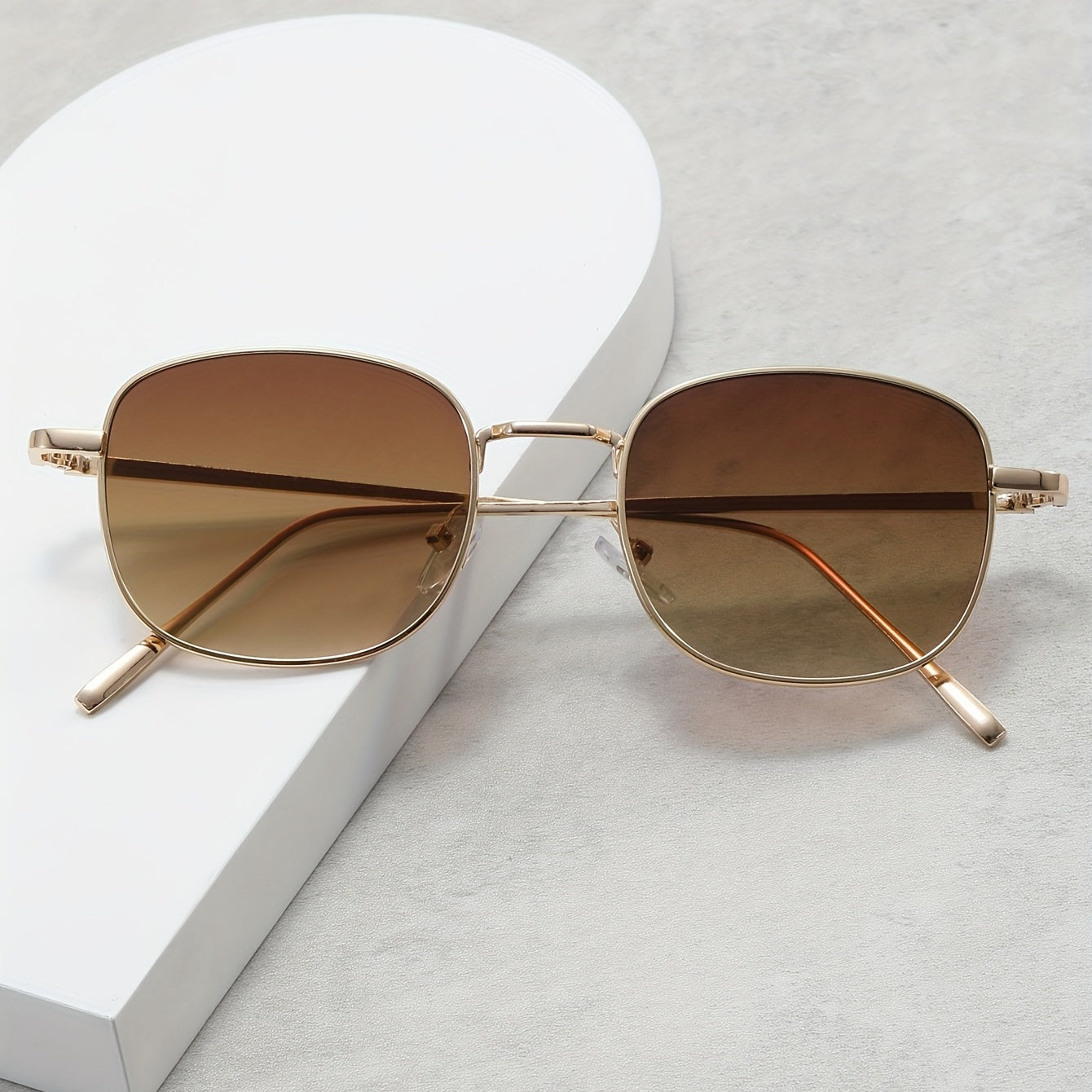 Square Polarized Sunglasses for Men Women UV400