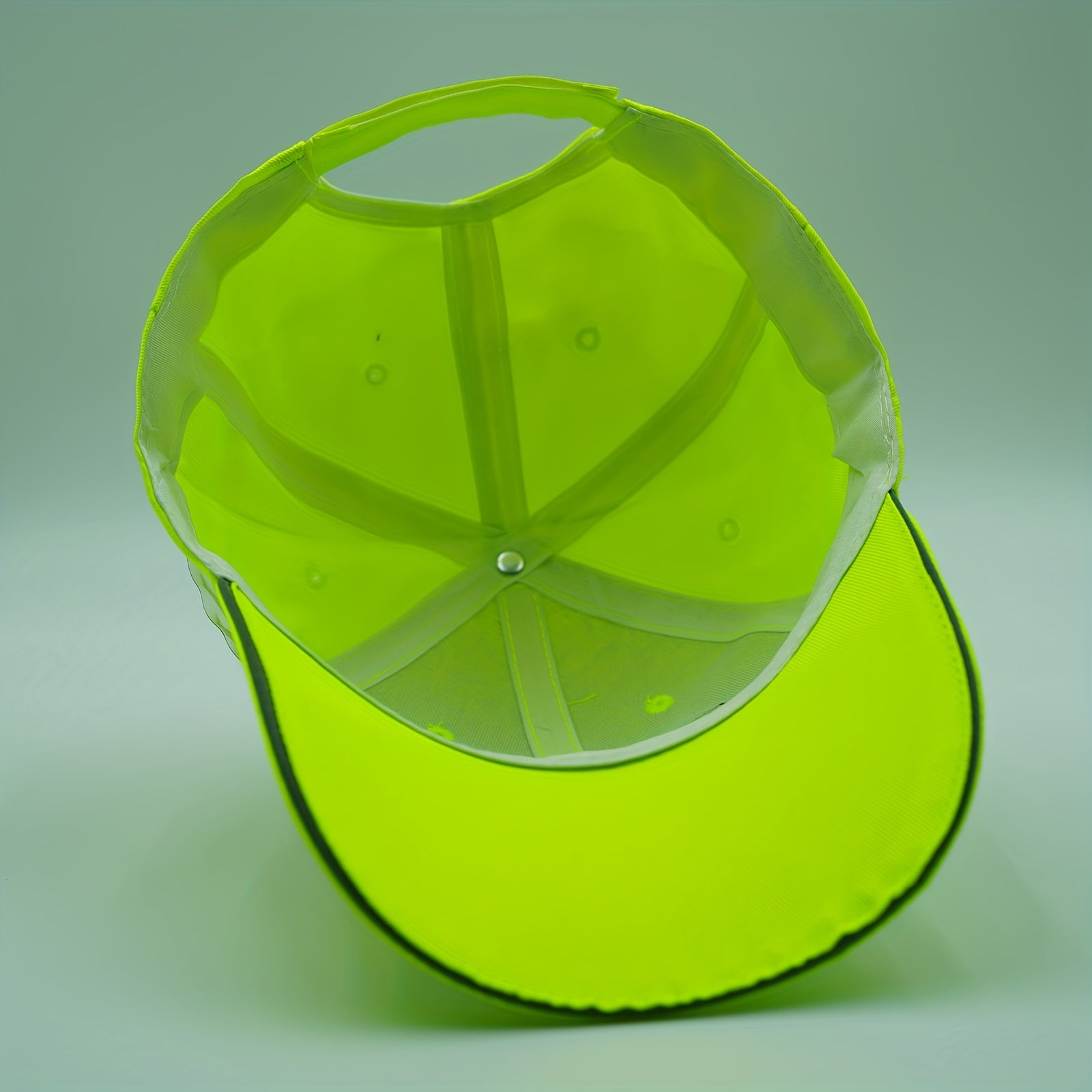 Fluorescent Reflective Baseball Cap Alphabet Embroidery