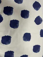  Dot Print Wide Leg Trousers