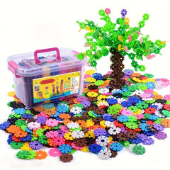 Small Round Building Blocks with Numbers and Letters