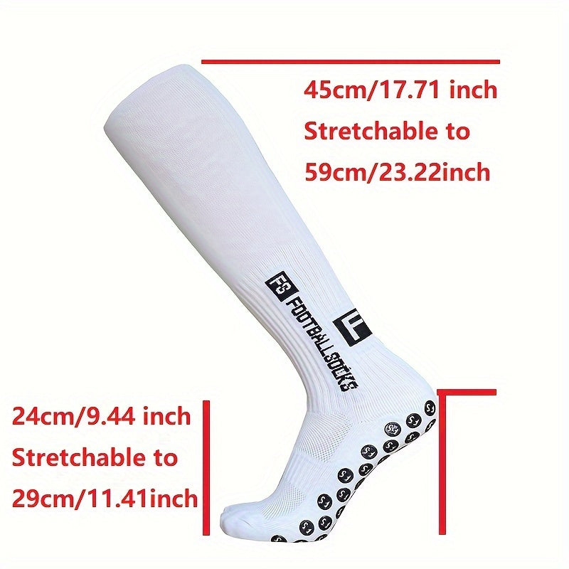 Men's Knee High Football Socks with Gripper