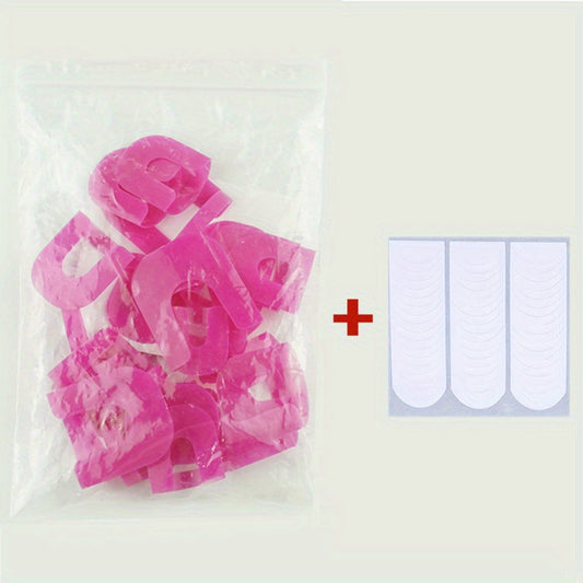 26pcs Reusable Nail Polish Moulds Anti-fouling Protection Tools