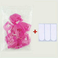 26pcs Reusable Nail Polish Moulds Anti-fouling Protection Tools