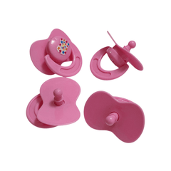 Mini Sucker Doll Pacifier for Doll House -  Plastic Simulation Mini Pacifier