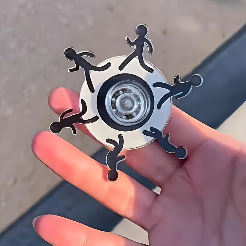2pcs Flowing Motion Fidget Spinner Anxiety Relief Office Gift