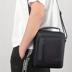 Men's Large Capacity Casual Shoulder Bag for Work Travel