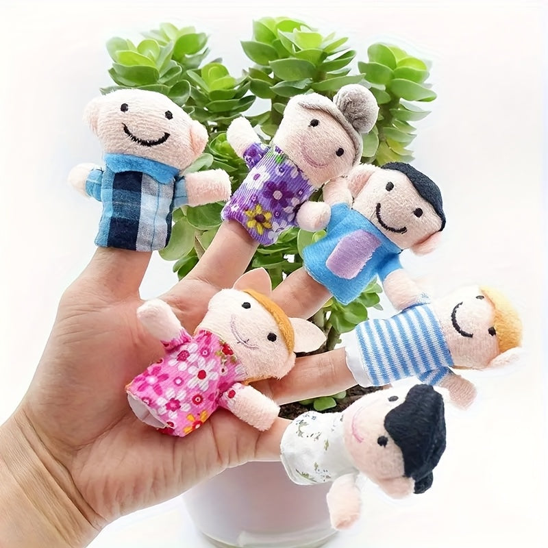 Rainbow Finger Puppets Role Playing Costume Set