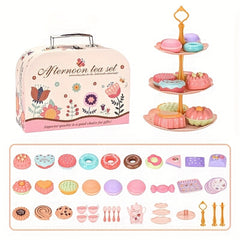 Girls Play House with Afternoon Tea Set