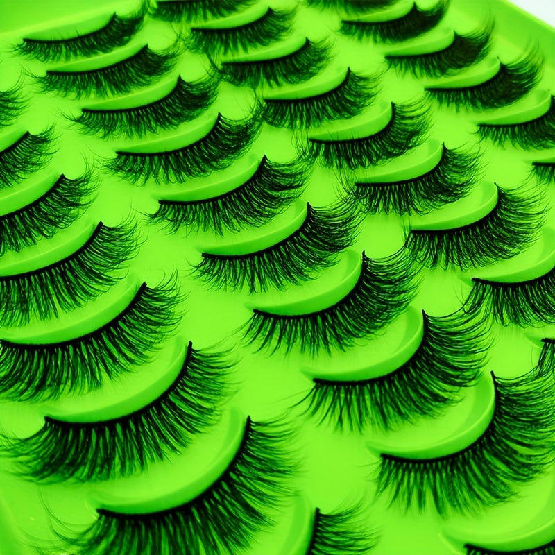 3D Faux Mink Lashes Natural False Eyelashes Dramatic Volume Lashes