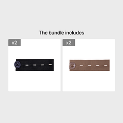 Men's Adjustable Elastic Extenders Linen Waistband